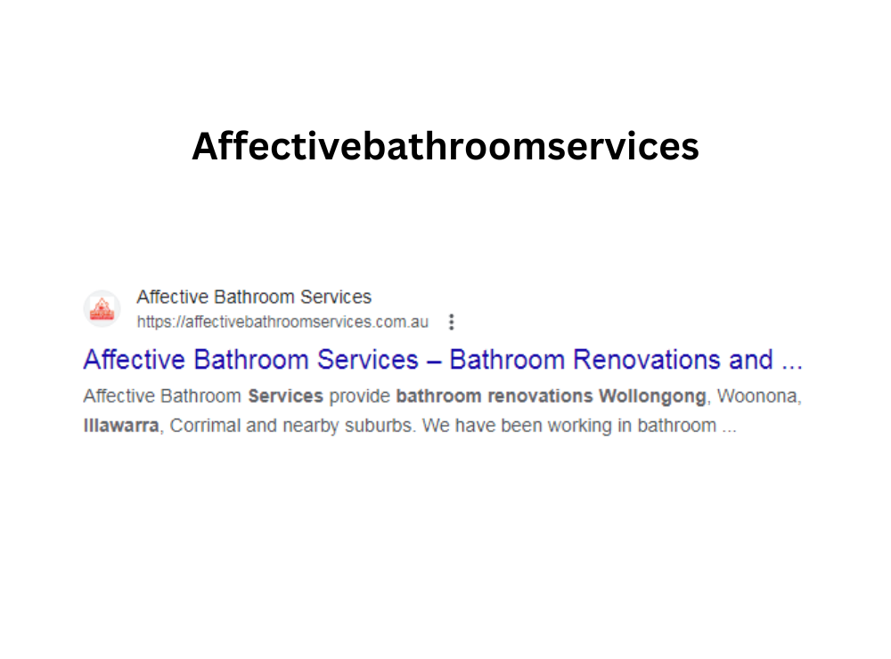 Affectivebathroomservices Portfolio